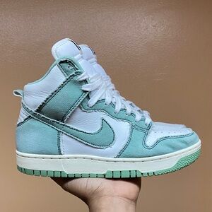 Nike Women’s Dunk High 1985 “Green Denim” Size 6.5